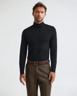 Aaron Turtle Neck Merino Pullover
