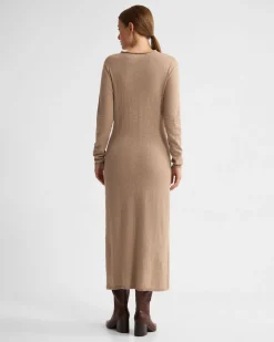 Adelaide Knitted Dress With Brooch