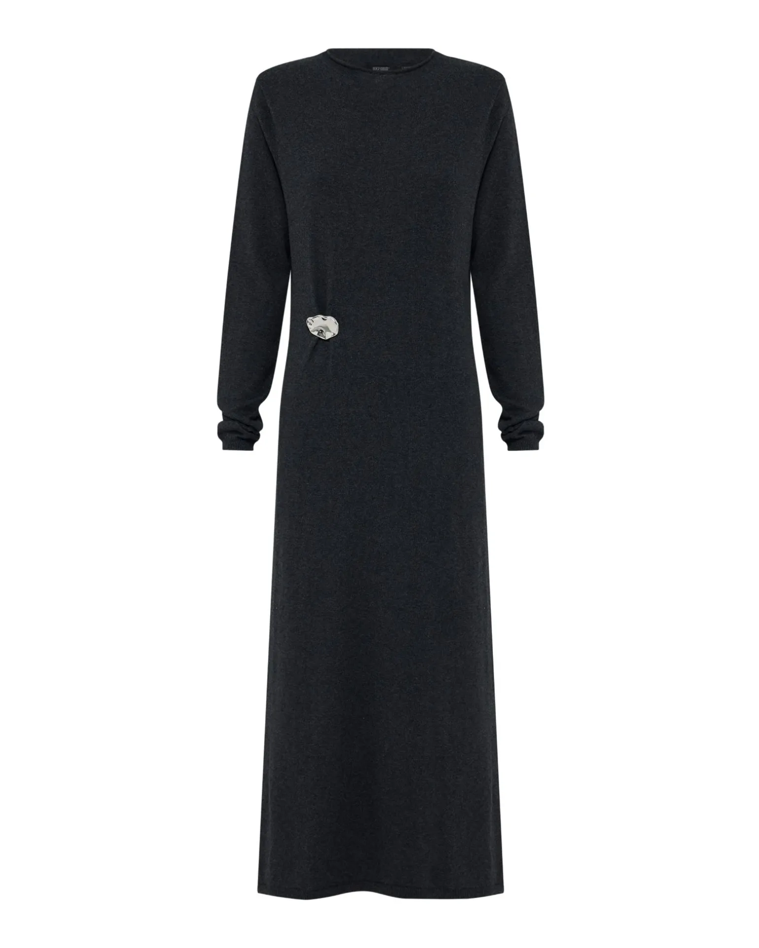 Adelaide Knitted Dress With Brooch