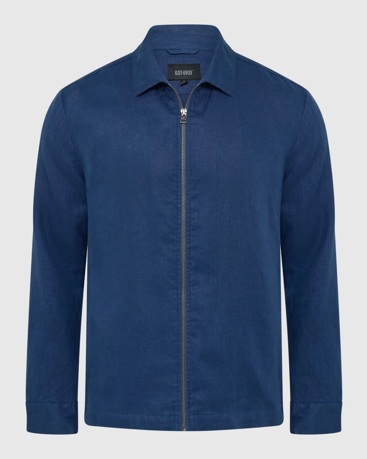 Adem Linen Zip Bomber