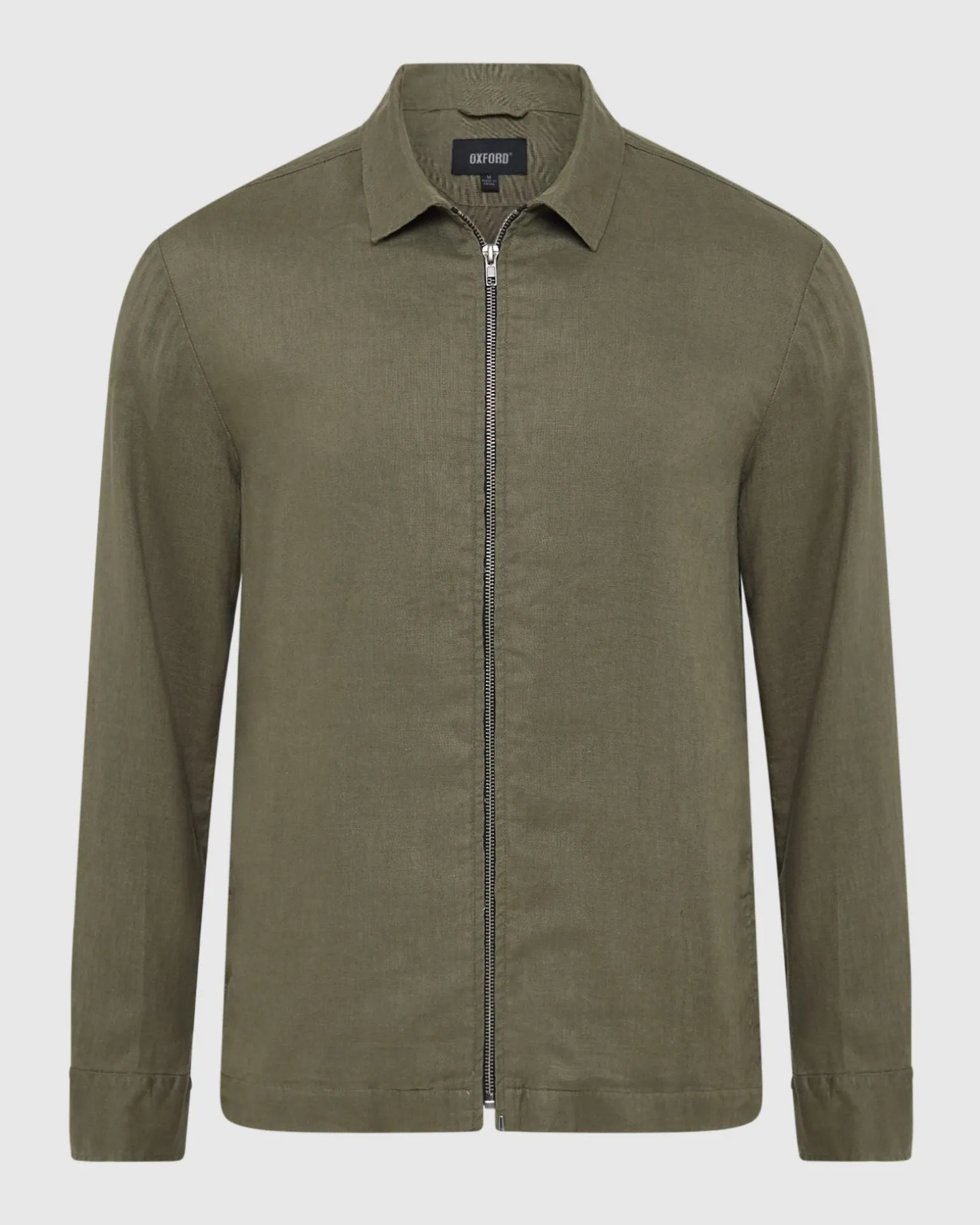 Adem Linen Zip Bomber