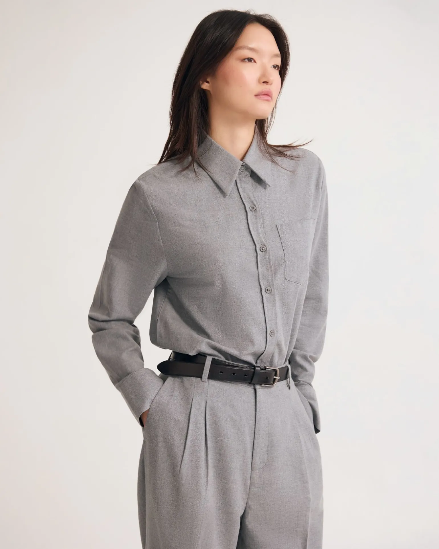 Adrienne Euro Fabric Ovrsze Shirt