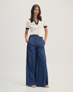 Aimee Pointelle Polo