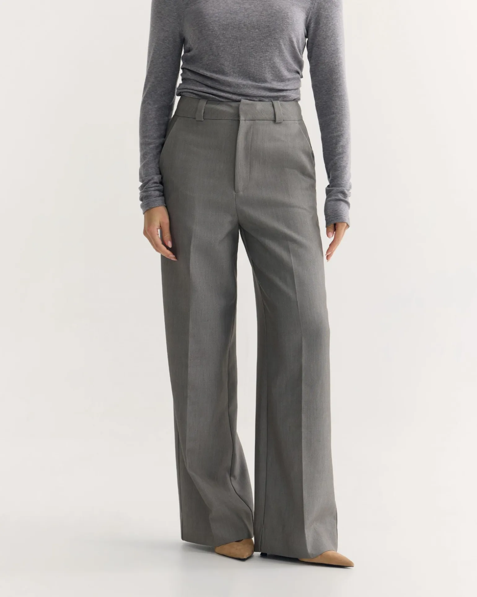 Alana Flat Front Stretch Pants
