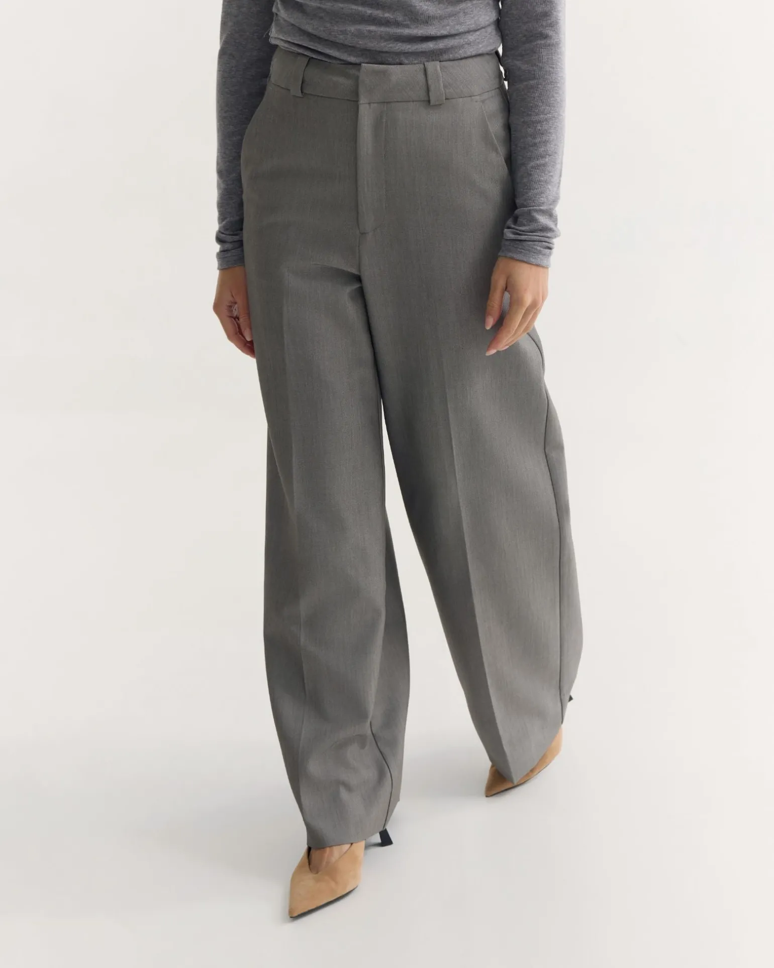 Alana Flat Front Stretch Pants