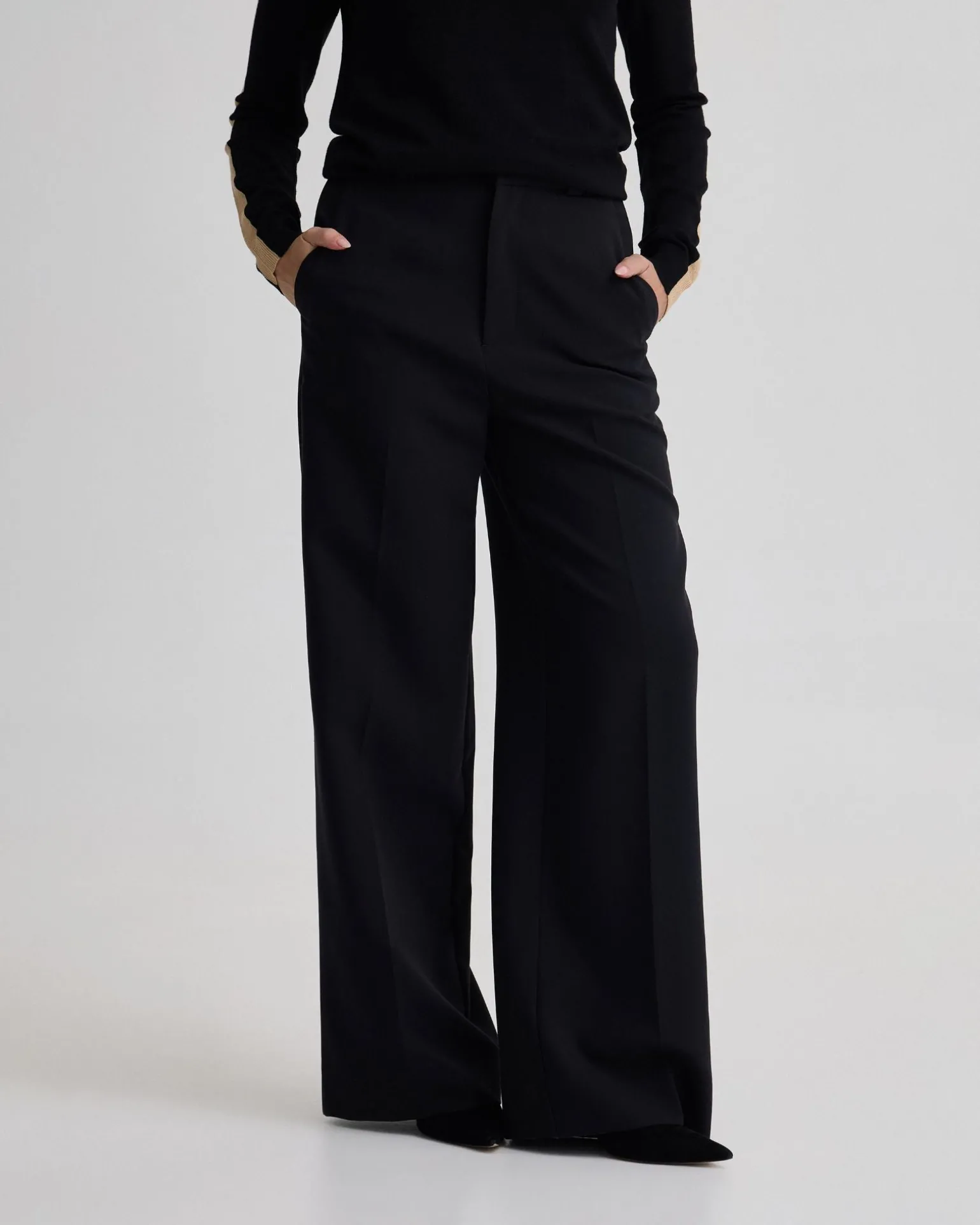 Alana Flat Front Stretch Pants