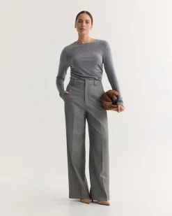 Alana Flat Front Stretch Pants