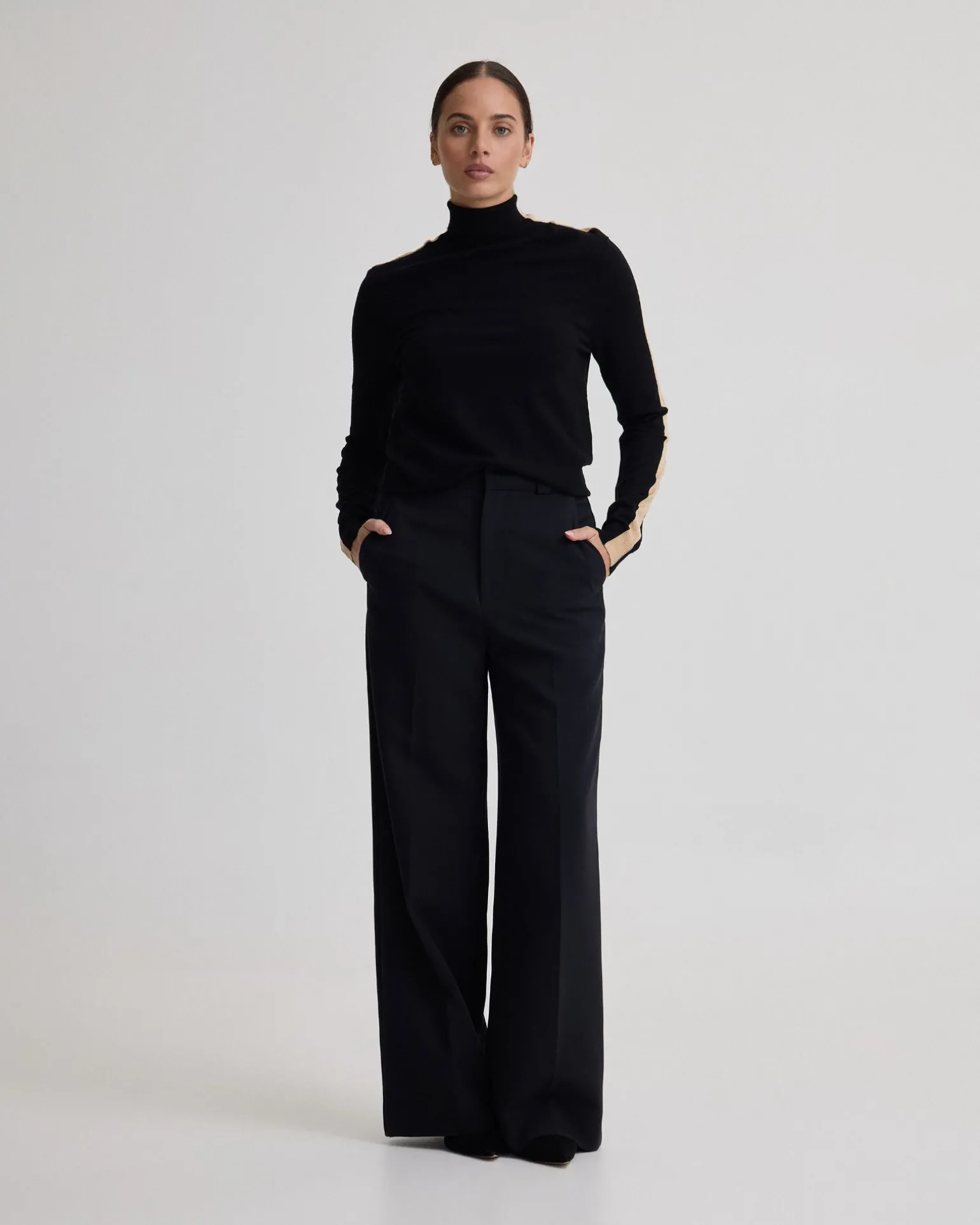 Alana Flat Front Stretch Pants