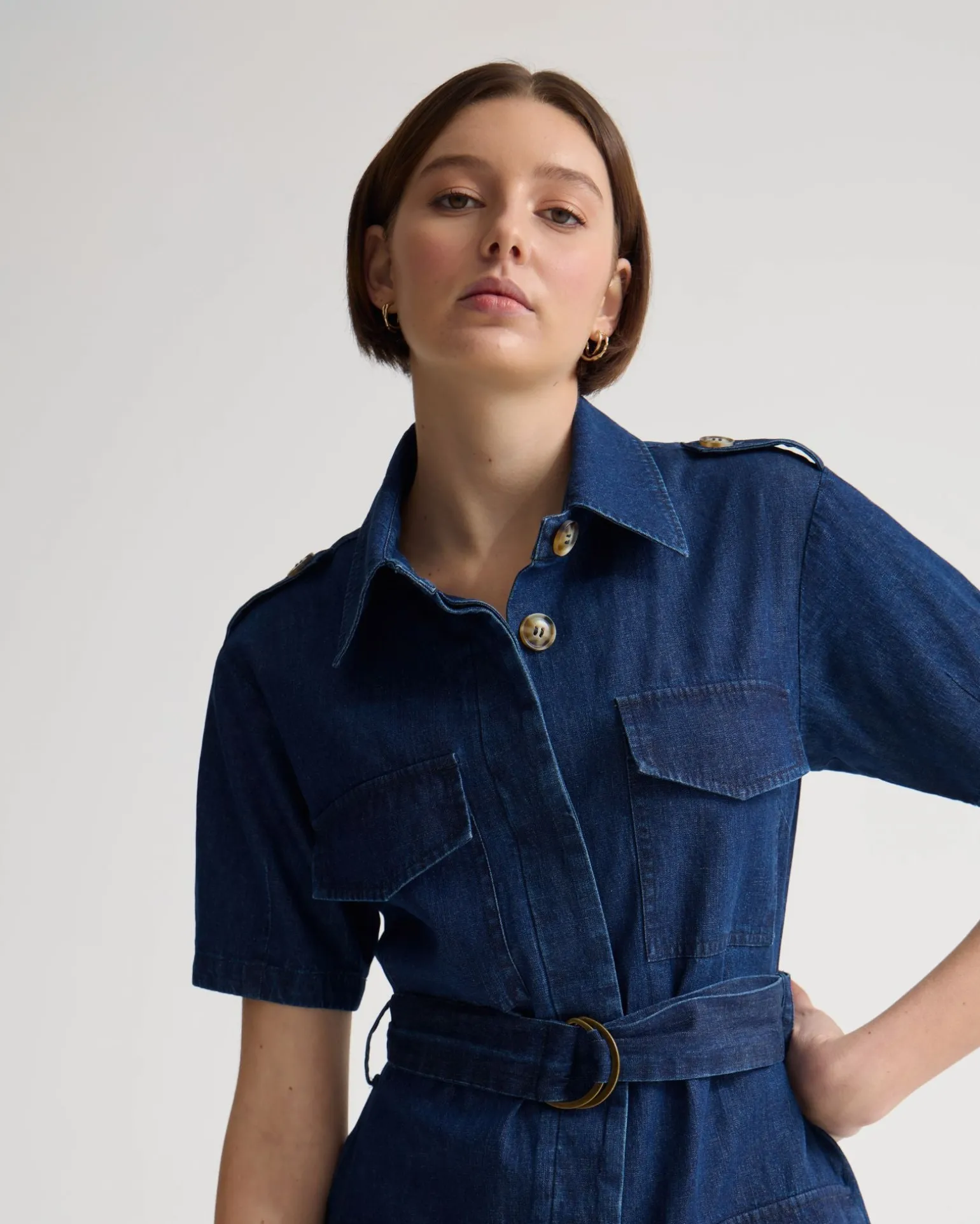 Alda Safari Dress