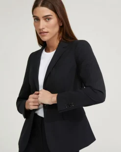 Alexa Wool Stretch Suit Jacket