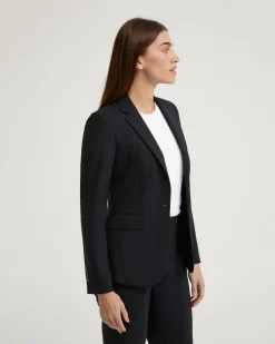 Alexa Wool Stretch Suit Jacket