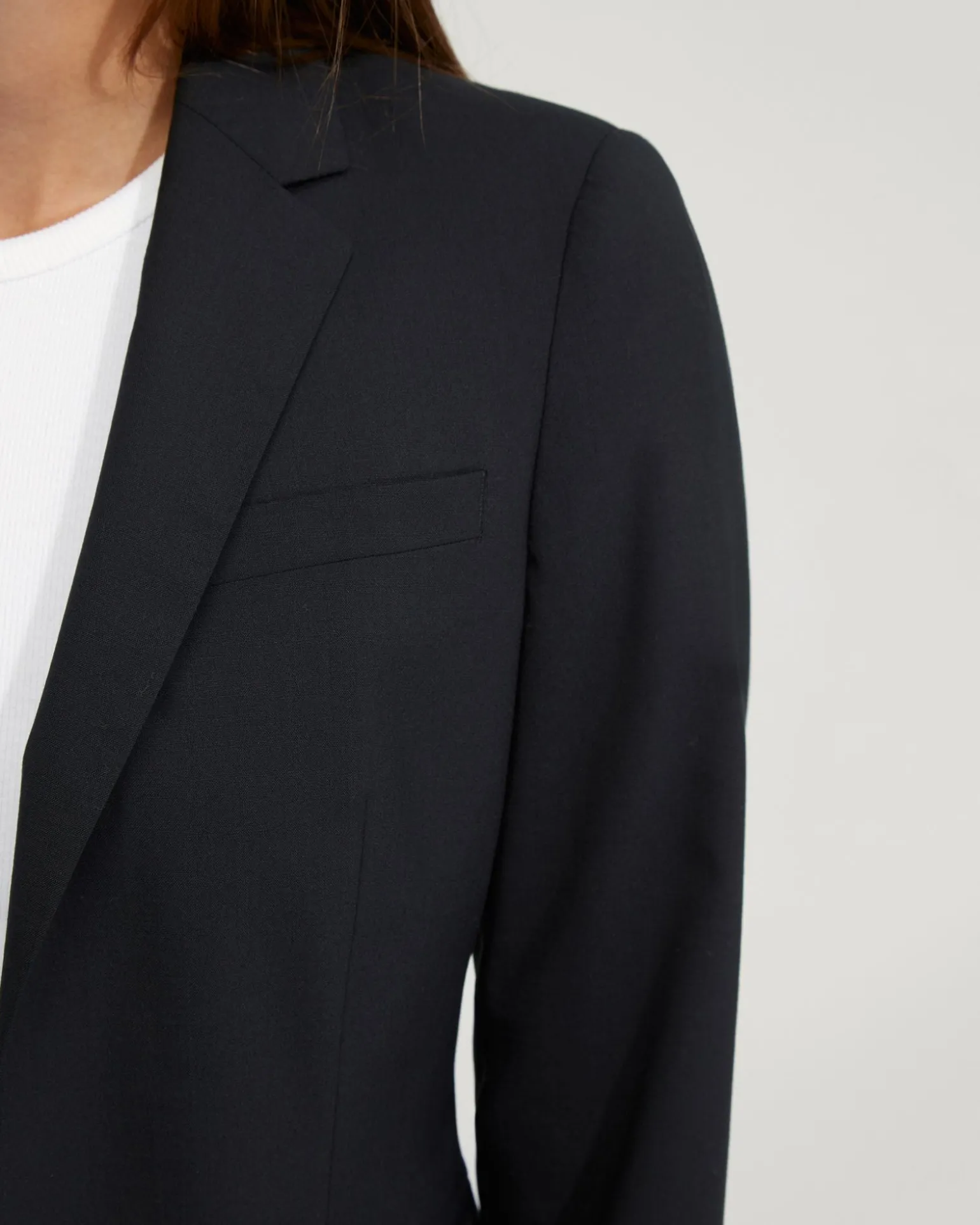 Alexa Wool Stretch Suit Jacket