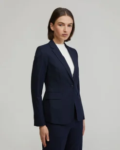 Alexa Wool Stretch Suit Jacket