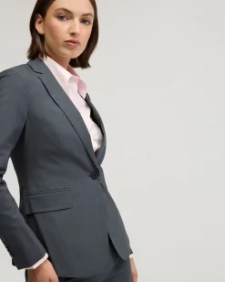 Alexa Wool Stretch Suit Jacket
