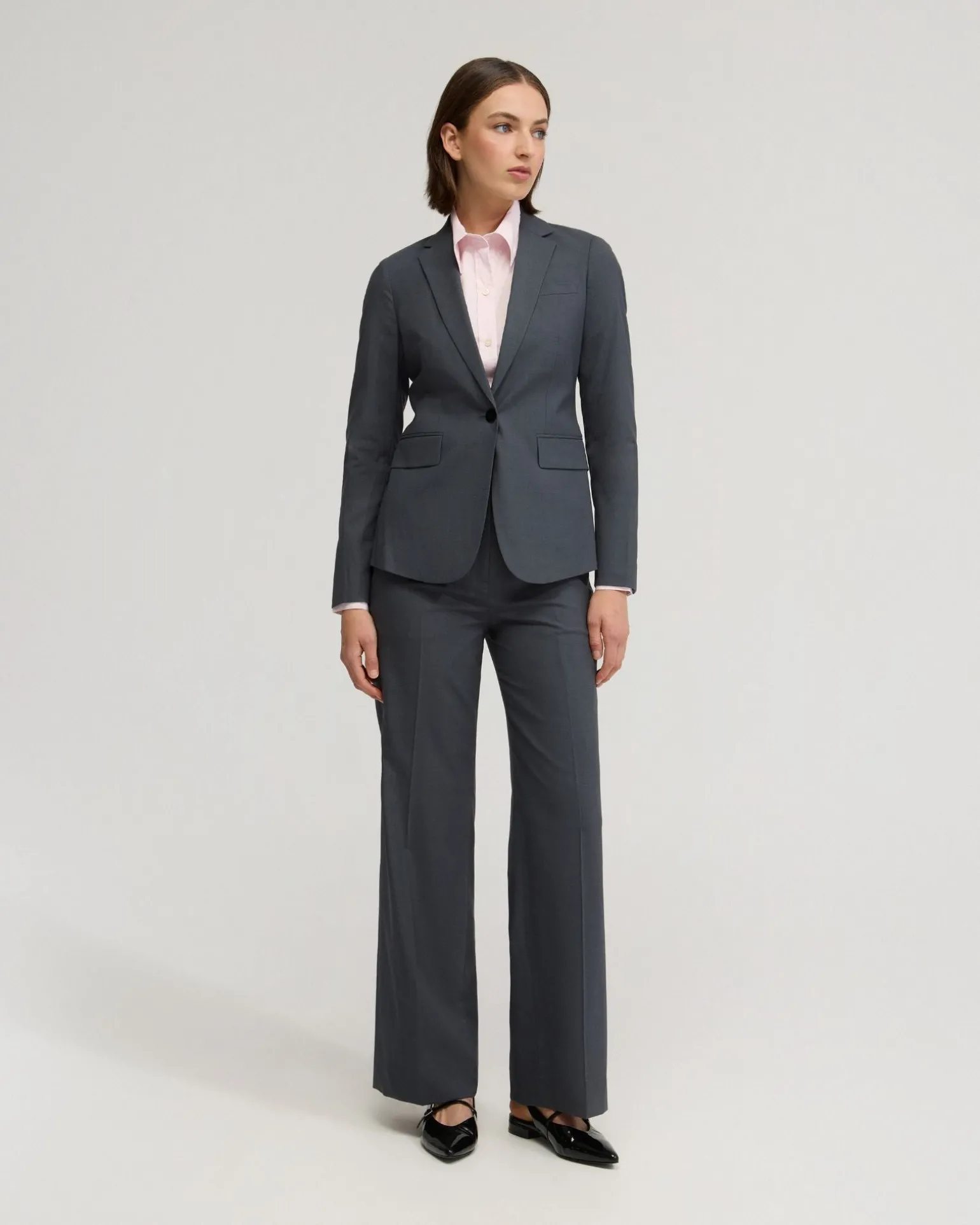 Alexa Wool Stretch Suit Jacket