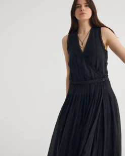 Alina Pleated Skirt Dress
