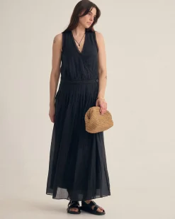 Alina Pleated Skirt Dress