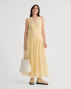 Alina Pleated Skirt Dress