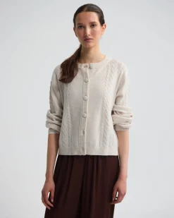 Amelia Cable Knit Cardigan