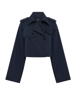 Annalise Crop Trench Jacket