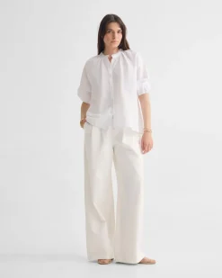 Annika Washed Linen Shirt