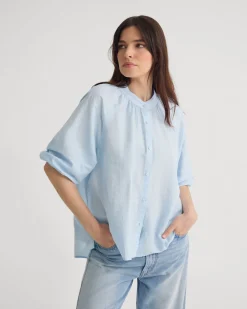Annika Washed Linen Shirt