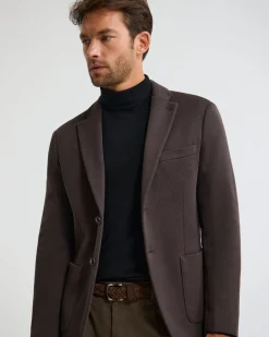 Antonio Cotton Knitted Blazer