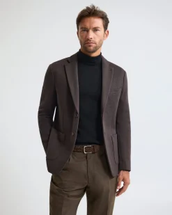 Antonio Cotton Knitted Blazer
