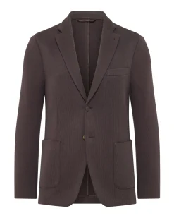 Antonio Cotton Knitted Blazer