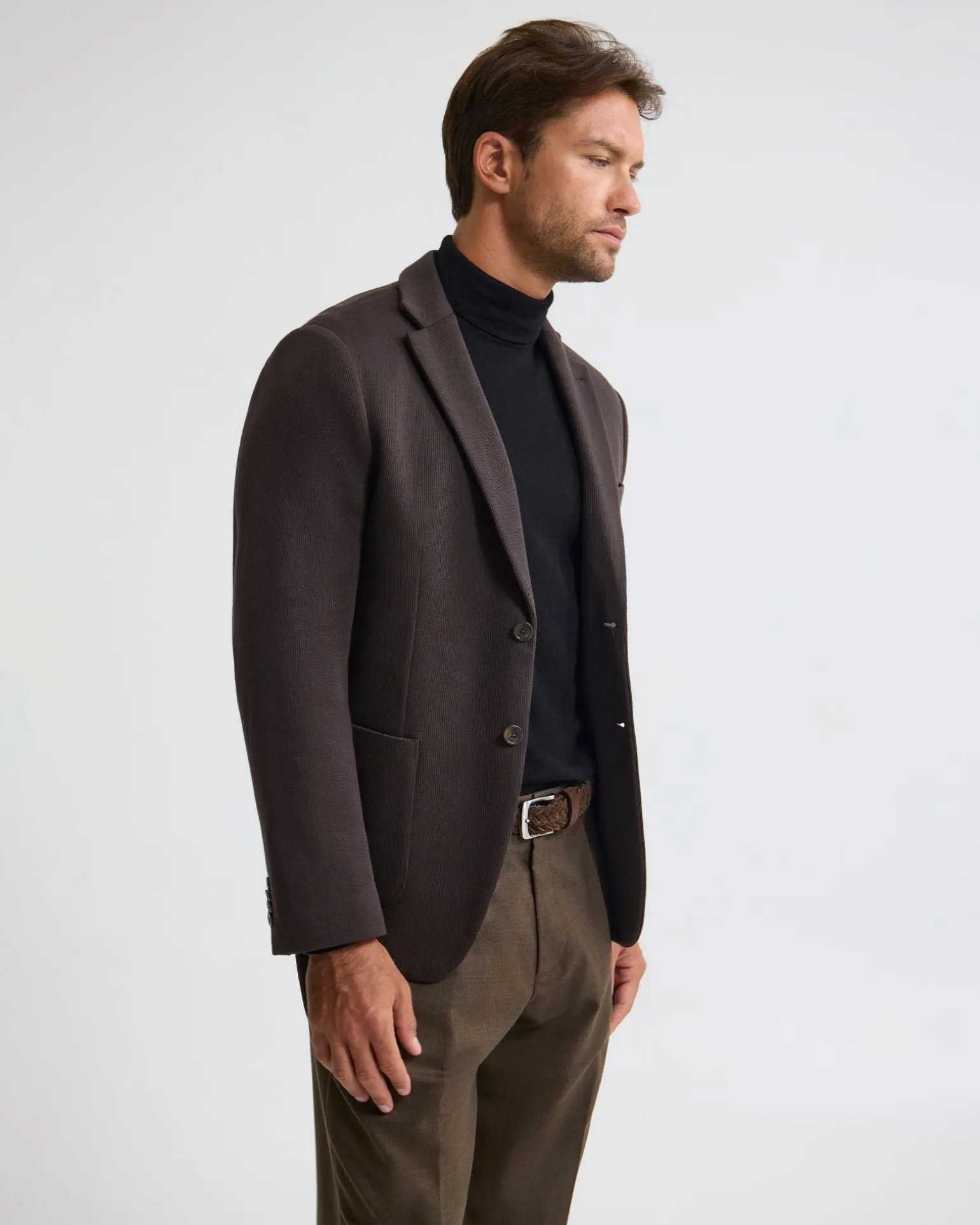 Antonio Cotton Knitted Blazer