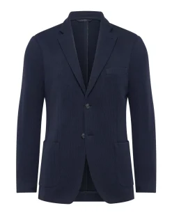 Antonio Cotton Knitted Blazer