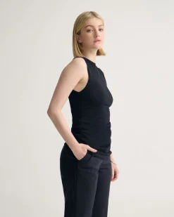 April Drawstring Knitted Top