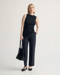 April Drawstring Knitted Top