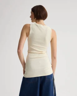 April Drawstring Knitted Top