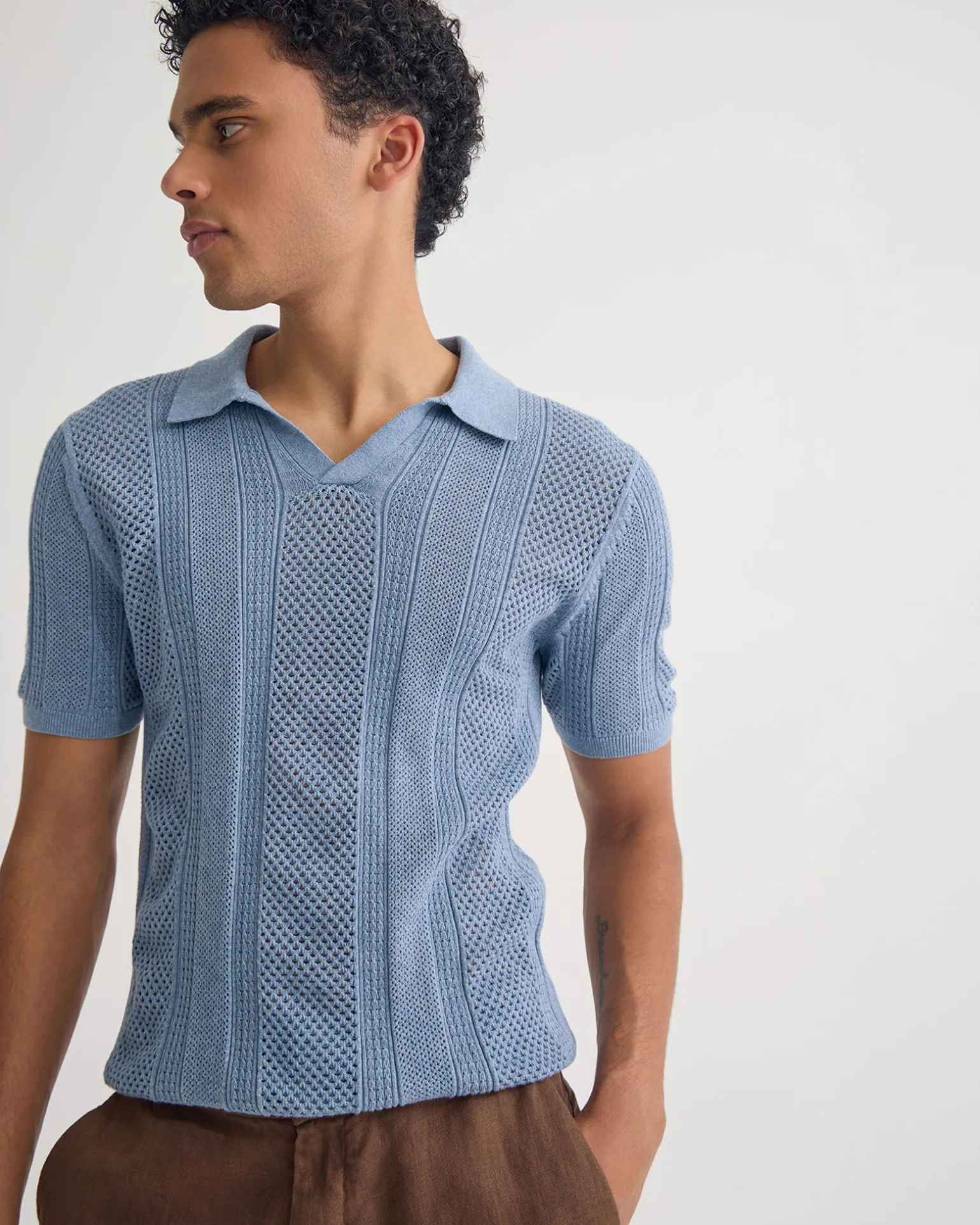 Arnie Knitted Polo