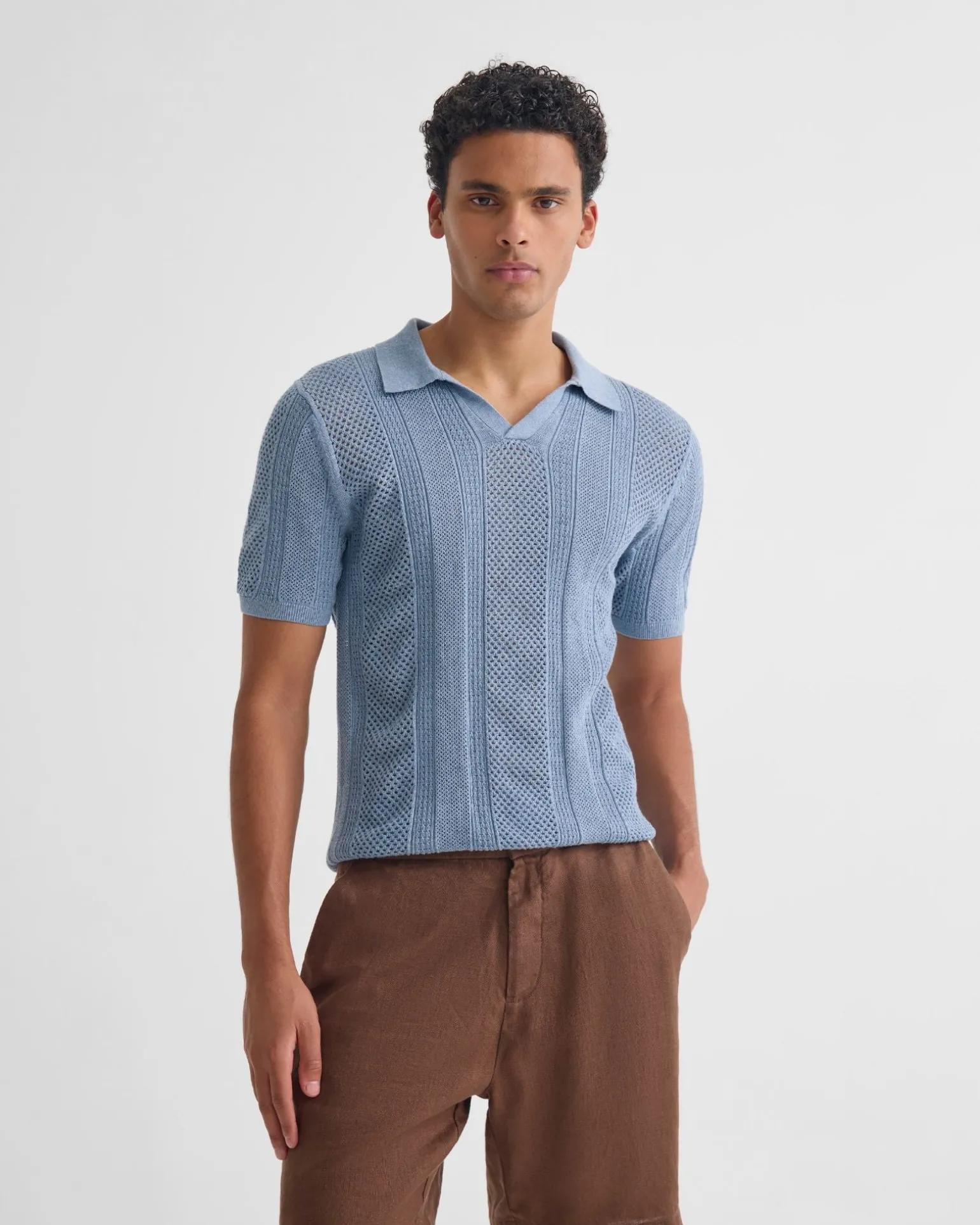 Arnie Knitted Polo
