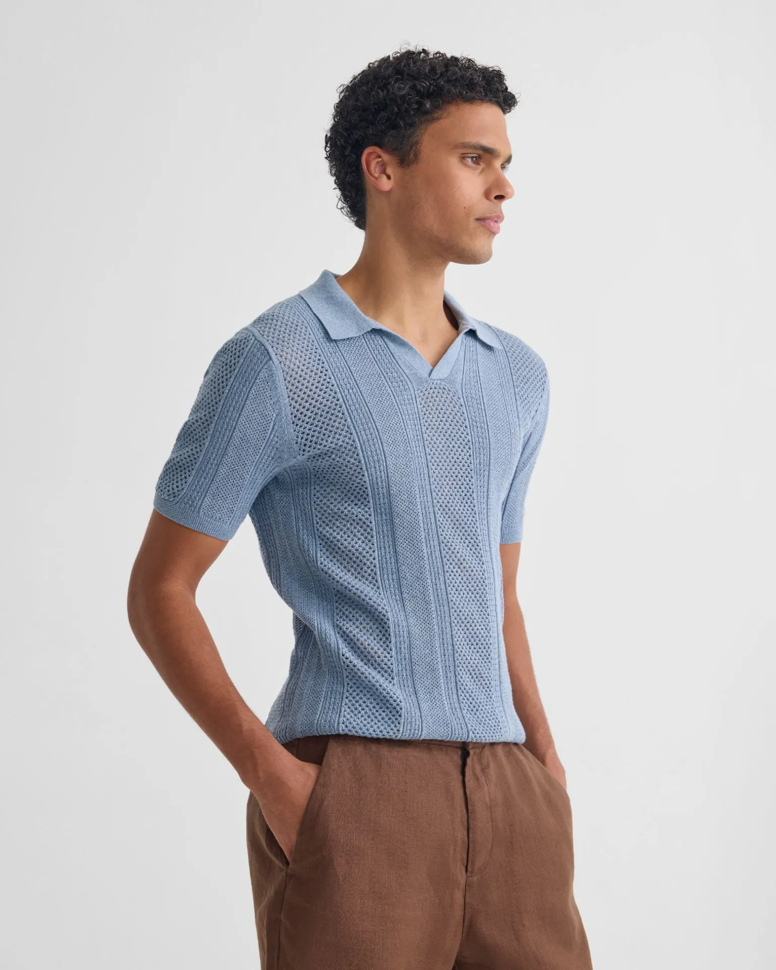 Arnie Knitted Polo