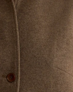Asher Wool Blend Cocoon Jacket