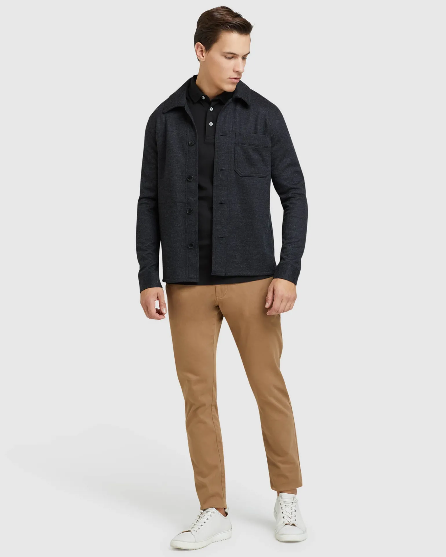Austin Organic Cotton Knit Polo