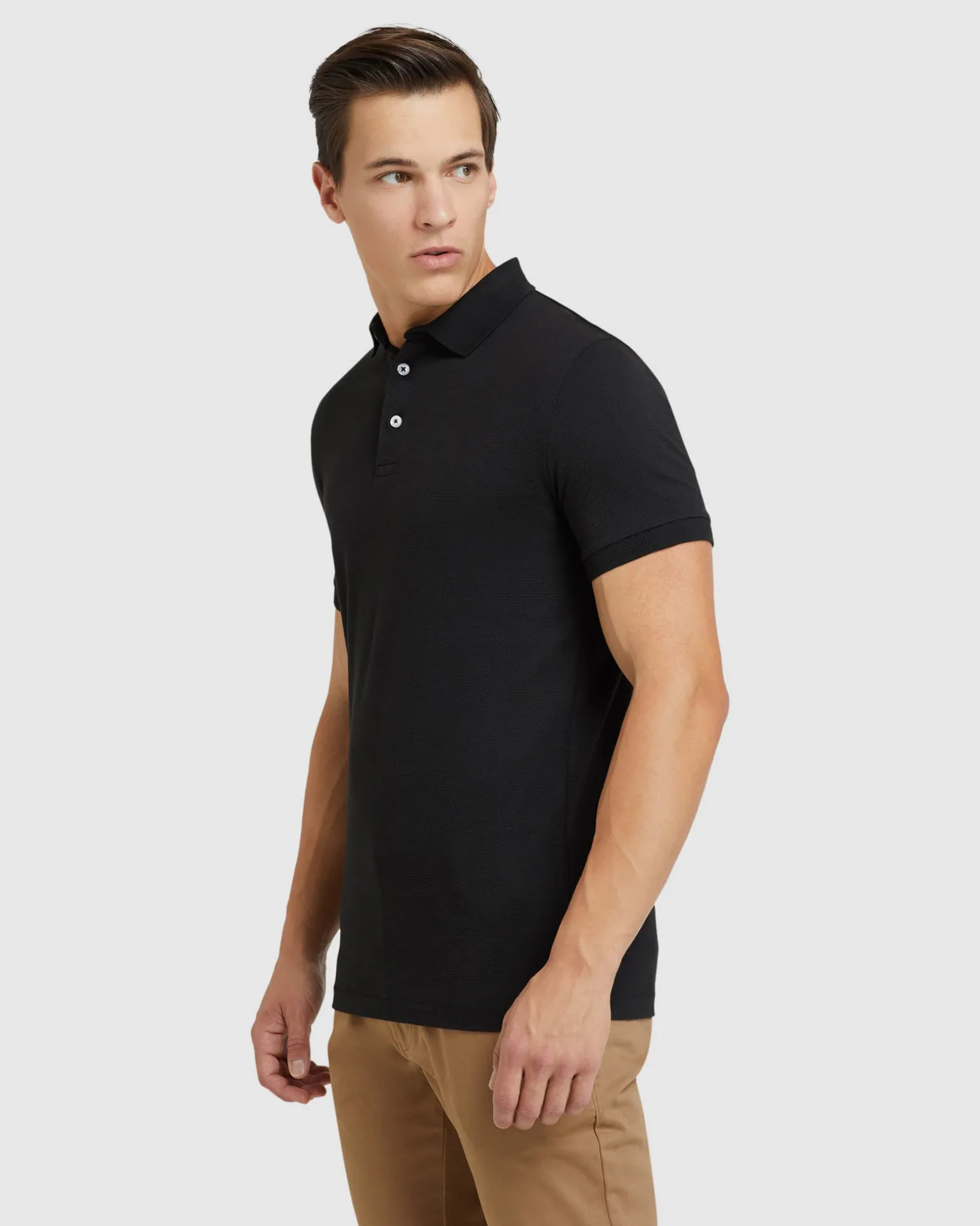 Austin Organic Cotton Knit Polo