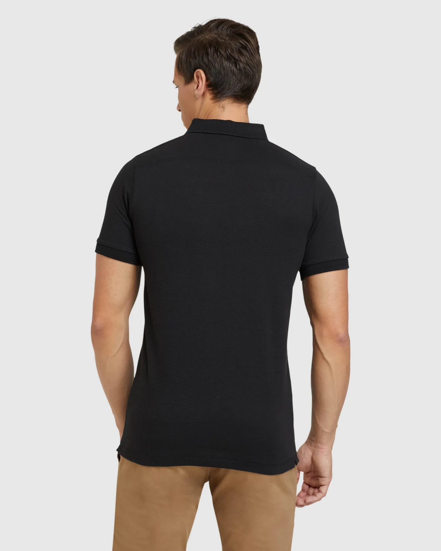 Austin Organic Cotton Knit Polo