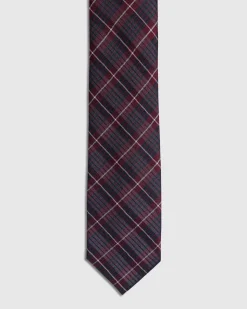 Baird Check 7Cm Silk Tie