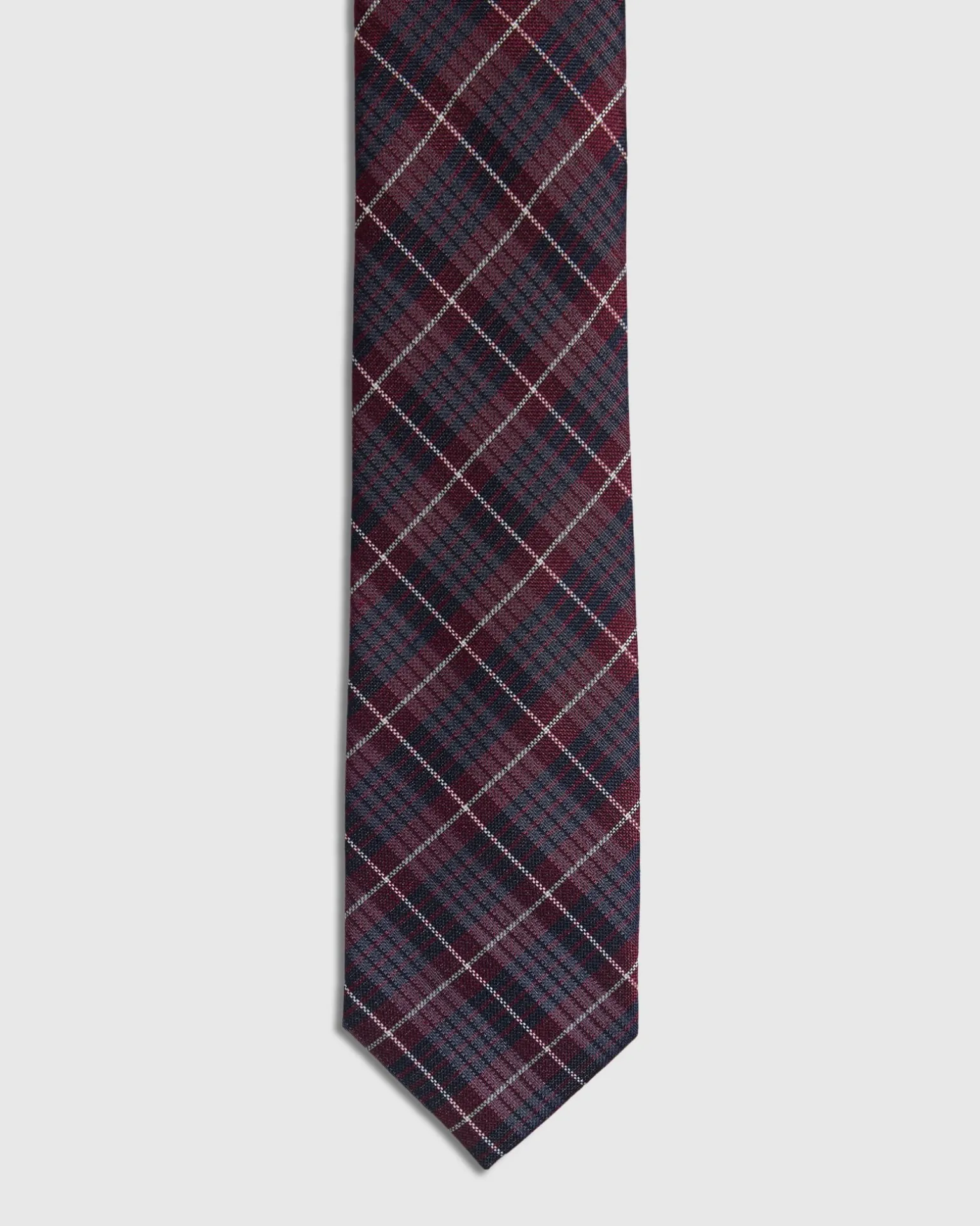 Baird Check 7Cm Silk Tie