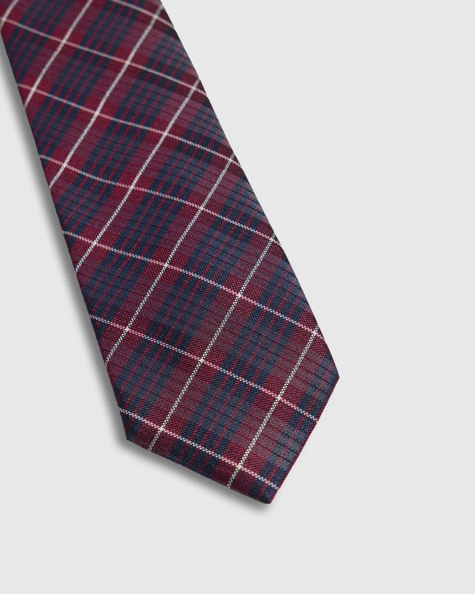 Baird Check 7Cm Silk Tie