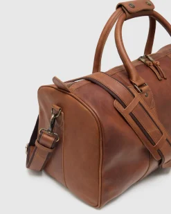Bartell Leather Weekender Bag