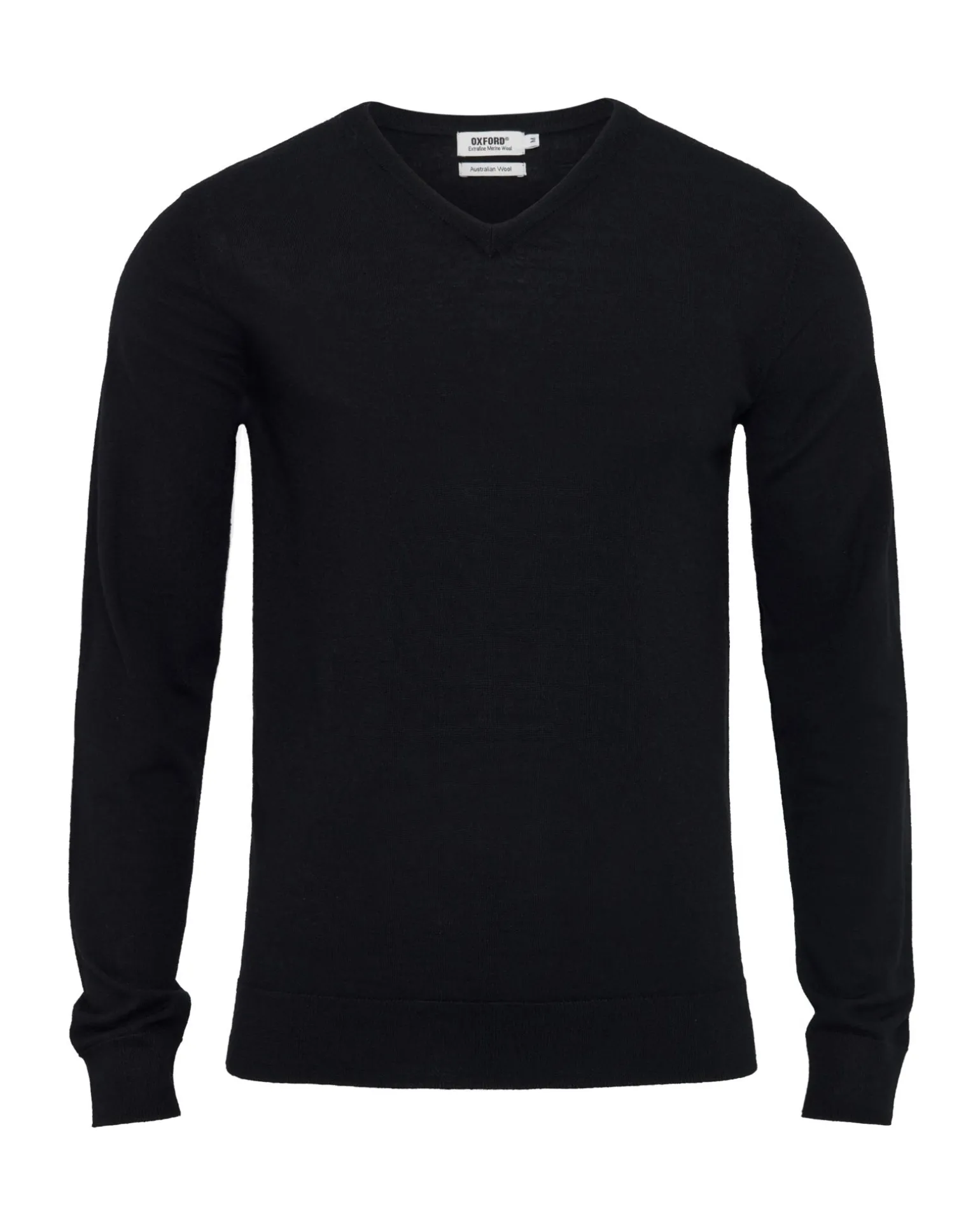 Basic V-Neck Pure Wool Pullover