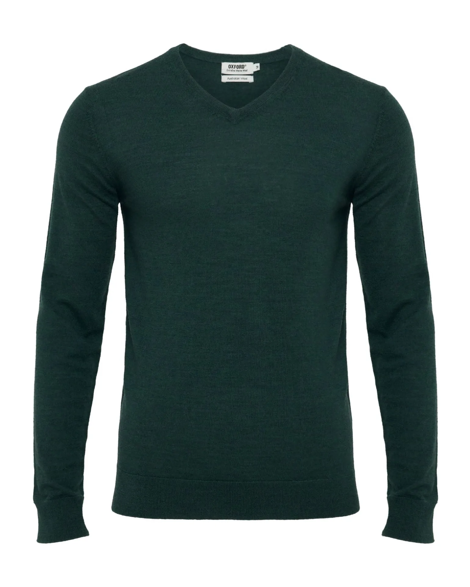 Basic V-Neck Pure Wool Pullover