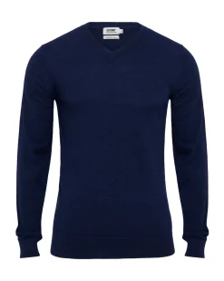 Basic V-Neck Pure Wool Pullover