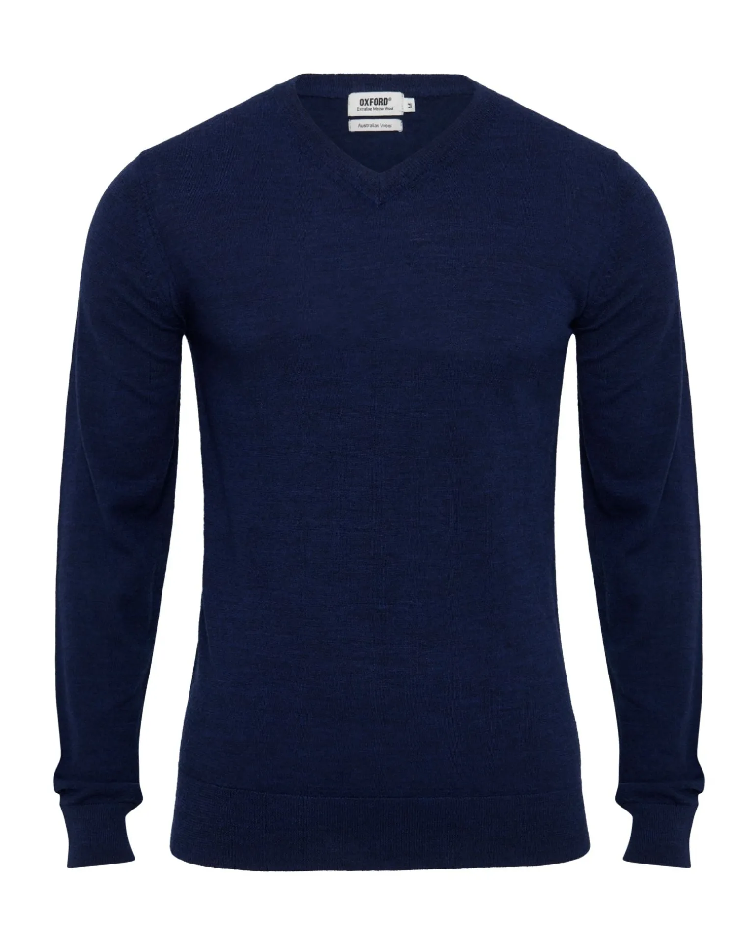 Basic V-Neck Pure Wool Pullover