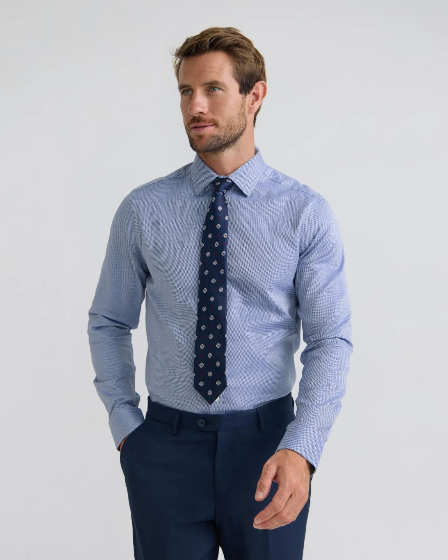 Beckton Slim Fit Cotton Shirt
